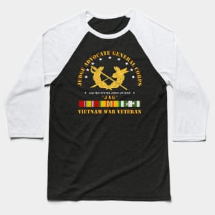 Army - JAG Branch w VN SVC Baseball T-Shirt